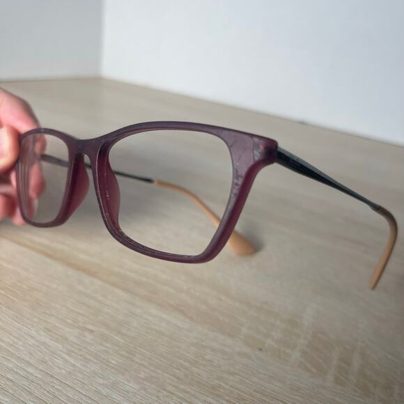Ray-Ban RB7053 5526 Red Square Eyeglasses READ Frames Only 54-17-140 - Picture 8 of 12